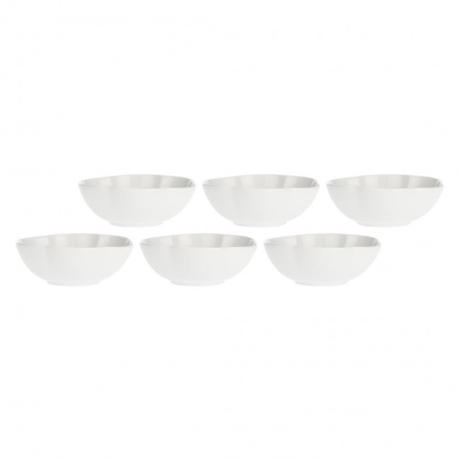 LA PORCELLANA BIANCA VILLADEIFIORI Set of 6 round bowls 15 cm LA PORCELLANA BIANCA VILLADEIFIORI Set of 6 round bowls 15 cm