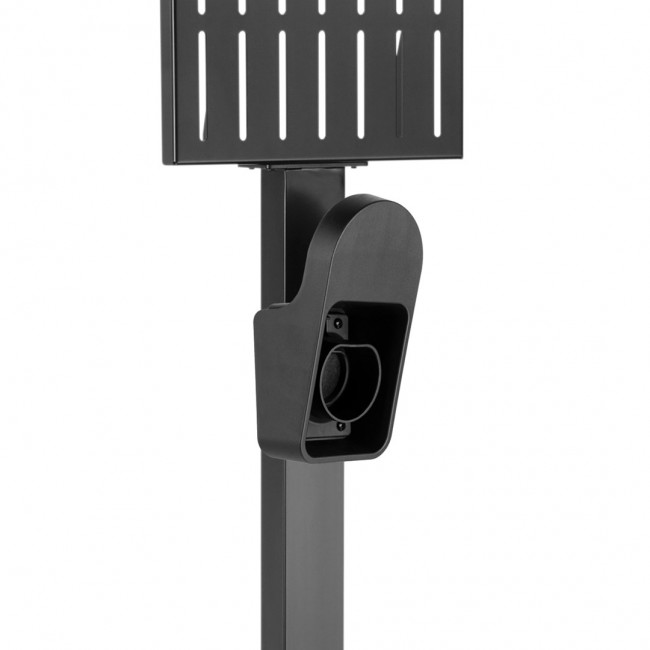 Outdoor stand for EV and PHEV car chargers Maclean, steel, 15kg max, MCE456 Outdoor stand for EV and PHEV car chargers Maclean, steel, 15kg max, MCE456