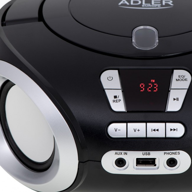 Adler AD 1181 CD player Portable CD player Black, Silver Adler AD 1181 CD player Portable CD player Black, Silver