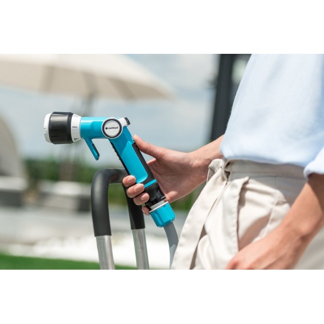 CELLFAST 55-050 EXPLORER garden hose reel Cart reel 1/2 60 m Black, Blue, Grey CELLFAST 55-050 EXPLORER garden hose reel Cart reel 1/2 60 m Black, Blue, Grey