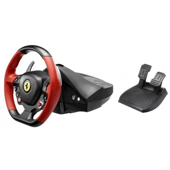 Thrustmaster | Steering Wheel Ferrari 458 Spider Racing Wheel | Black/Red Thrustmaster | Steering Wheel Ferrari 458 Spider Racing Wheel | Black/Red