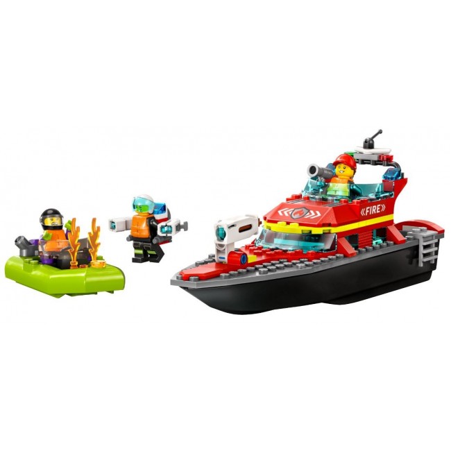 LEGO CITY 60373 FIRE RESCUE BOAT