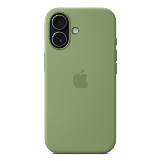 Apple iPhone 17 Silicone Case with MagSafe Light Moss Apple iPhone 17 Silicone Case with MagSafe Light Moss