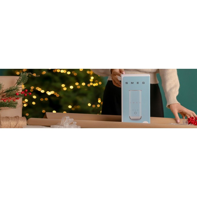 Smeg MFF02PBEU milk frother/warmer Automatic milk frother/warmer Blue