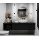 Activejet Lungo Black LED Wall Light