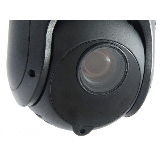 LevelOne GEMINI PTZ IP Network Camera, 2-Megapixel, 20X Optical Zoom, Indoor/Outdoor, IR LEDs, two-way audio, 802.3at PoE