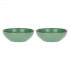 Set of 2 Concerto Verde Acqua Salad Bowls - Mint, 26 cm