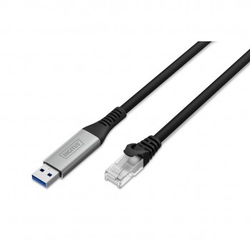 DIGITUS USB 3.2.RJ45 Ethernet Kabel 1Gbit/s 10 m