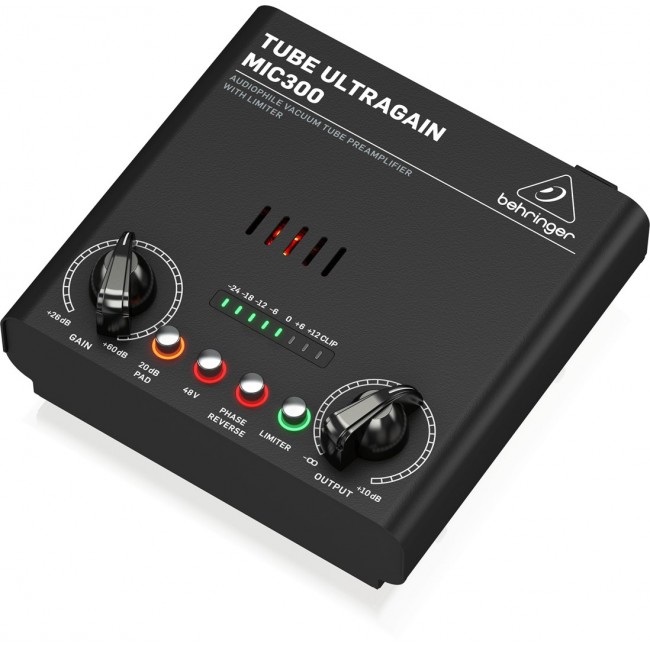 Behringer MIC300 audio preamplifier Behringer MIC300 audio preamplifier