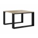 MODERN MINI table 67x67x40 cm Sonoma oak/Black