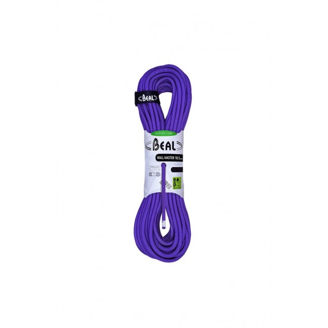 Wall Master Unicore Climbing Rope 10.5mm 30m - Violet BEAL Wall Master Unicore Climbing Rope 10.5mm 30m - Violet BEAL