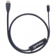 Manhattan USB-C to HDMI Cable, 4K@30Hz, 1m, Black, Male to Male, Three Year Warranty