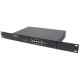 Intellinet 8-Port Gigabit Ethernet PoE+ Web-Managed Switch with 2 SFP Ports, IEEE 802.3at/af Power over Ethernet (PoE+/PoE) Compliant, 140 W, Endspan, Desktop, 19
