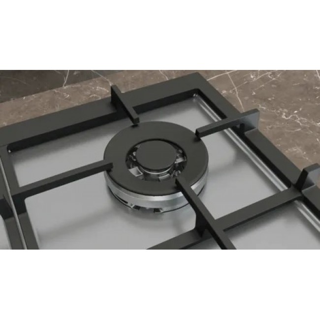 Siemens EC6A5HI90 hob Black, Stainless steel Built-in 60 cm Gas 4 zone(s) Siemens EC6A5HI90 hob Black, Stainless steel Built-in 60 cm Gas 4 zone(s)