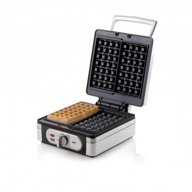 Domo DO 9047 W 2 waffle(s) 1400 W Silver Domo DO 9047 W 2 waffle(s) 1400 W Silver