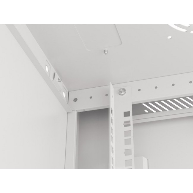 Lanberg WF01-6406-00S rack cabinet 6U Wall mounted rack Grey