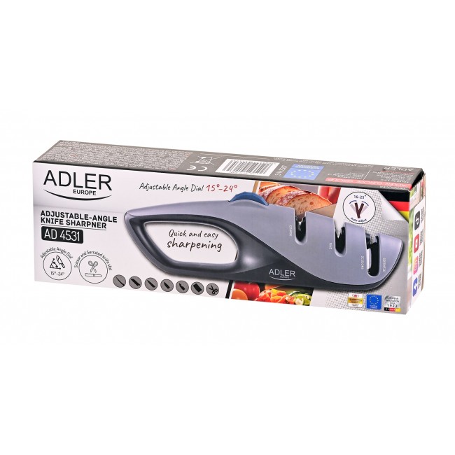 Knife sharpener ADLER AD 4531 Black, Grey