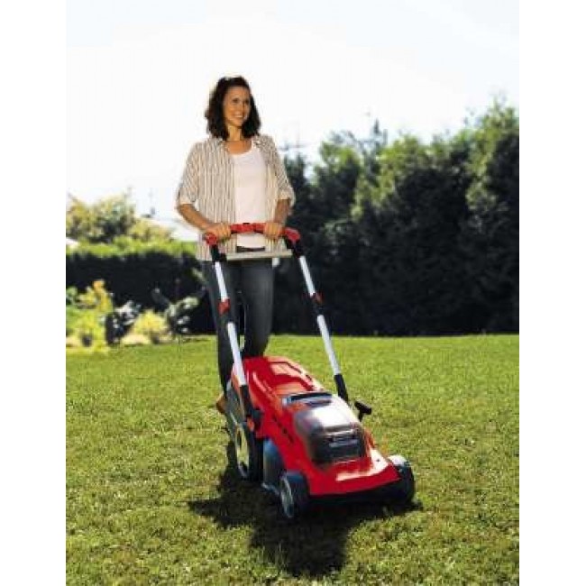 Einhell RASARRO Push lawn mower Battery Black, Red
