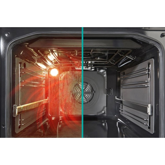Gorenje GECS5C70WA cooker Freestanding cooker Coil hob White A