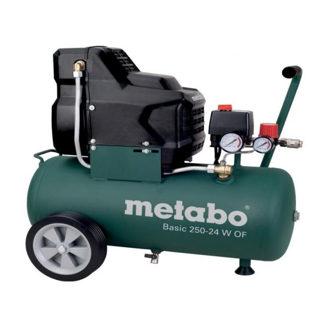 METABO OIL-FREE COMPRESSOR 230V 24L BASIC 250-24 W OF