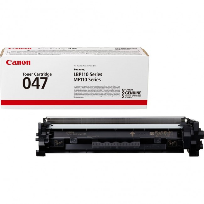 Canon 047 Toner Cartridge, Black Canon 047 Toner Cartridge, Black