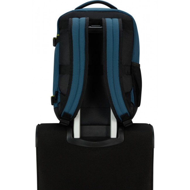 American Tourister Take2cabin S backpack Casual backpack Blue Recycled polyethylene terephthalate (rPET)