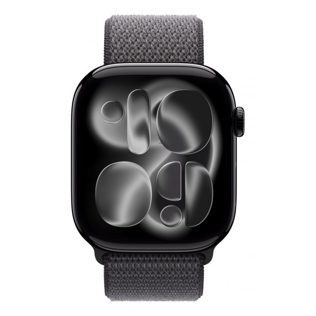 Apple MFFM4ZM/A smart wearable accessory Band Dark Grey Nylon, Recycled polyester, Spandex