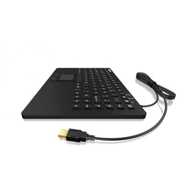 KeySonic KSK-5230 IN (US) keyboard Office USB QWERTY US English Black