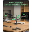 ICY BOX IB-MS702-T monitor mount / stand 144.8 cm (57 ICY BOX IB-MS702-T monitor mount / stand 144.8 cm (57