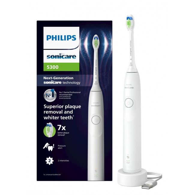 Philips 5300 series Series 5300 HX7108/01 Rechargeable toothbrush Philips 5300 series Series 5300 HX7108/01 Rechargeable toothbrush