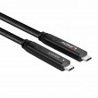 Lindy 10m USB 3.2 Gen 2 & DP 1.4 Type C Hybrid Cable