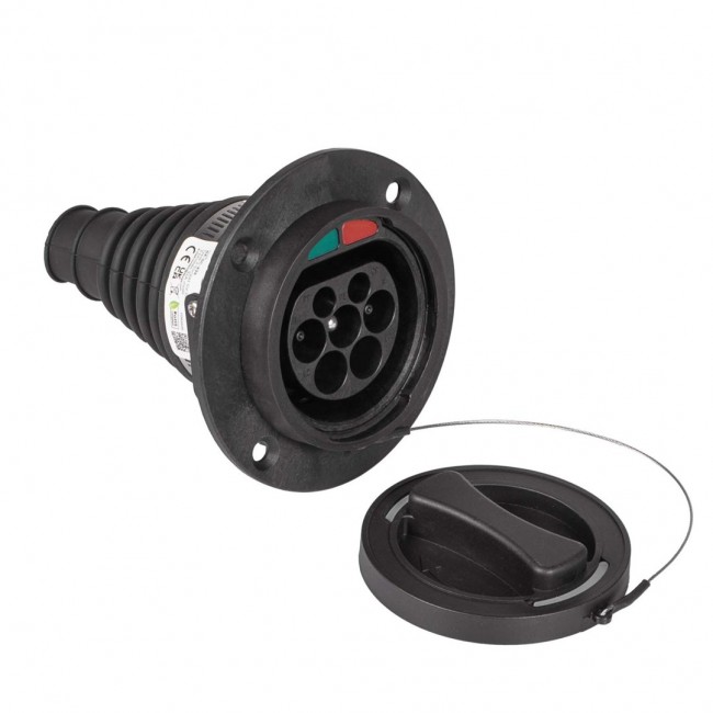 Akyga AK-SC-E25 eMobility Ladesteckdose 32 A 1phasig Type 2 No 1 0 m