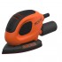 Black & Decker BEW230K Orbital sander 11000 RPM Black, Orange 55 W