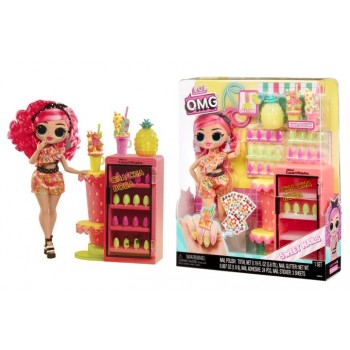 LOL Surprise OMG Doll Pinky Pops Fruit Shop + Sweet Nails 503842