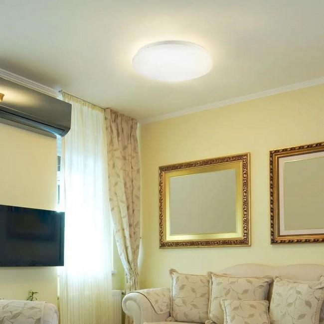 Plafond V-TAC VT-8436-M-N milky 36W IP20 CCT 3000K-6400K 3900lm (SKU 217609) White Plafond V-TAC VT-8436-M-N milky 36W IP20 CCT 3000K-6400K 3900lm (SKU 217609) White