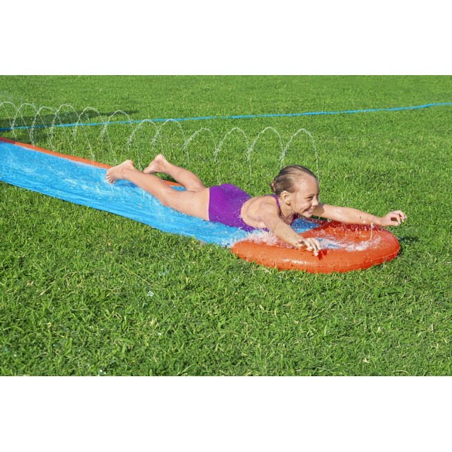Bestway H2OGO! Tsunami Splash Ramp Single Slide 4.88 Bestway H2OGO! Tsunami Splash Ramp Single Slide 4.88