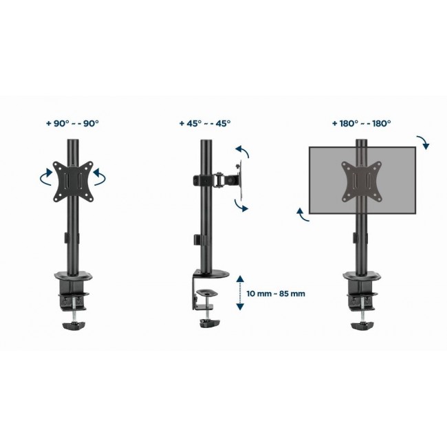 Gembird MA-D1-02 monitor mount / stand 81.3 cm (32 Gembird MA-D1-02 monitor mount / stand 81.3 cm (32