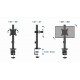 Gembird MA-D1-02 monitor mount / stand 81.3 cm (32 Gembird MA-D1-02 monitor mount / stand 81.3 cm (32