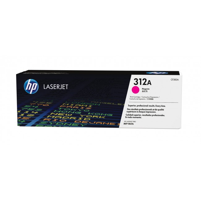 HP 312A Magenta LaserJet Toner Cartridge HP 312A Magenta LaserJet Toner Cartridge