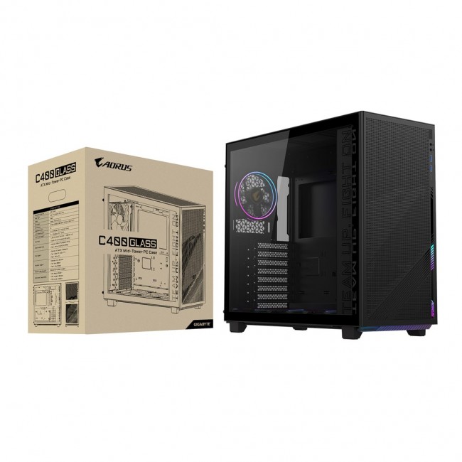 GIGABYTE C400 Midi Tower Black GIGABYTE C400 Midi Tower Black