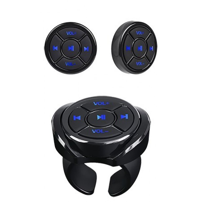 Vakoss Bluetooth steering wheel remote control Smartphone Press buttons Vakoss Bluetooth steering wheel remote control Smartphone Press buttons