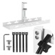 Maclean under-desk cable organizer, max. load 5kg, white, MC-105 W Maclean under-desk cable organizer, max. load 5kg, white, MC-105 W