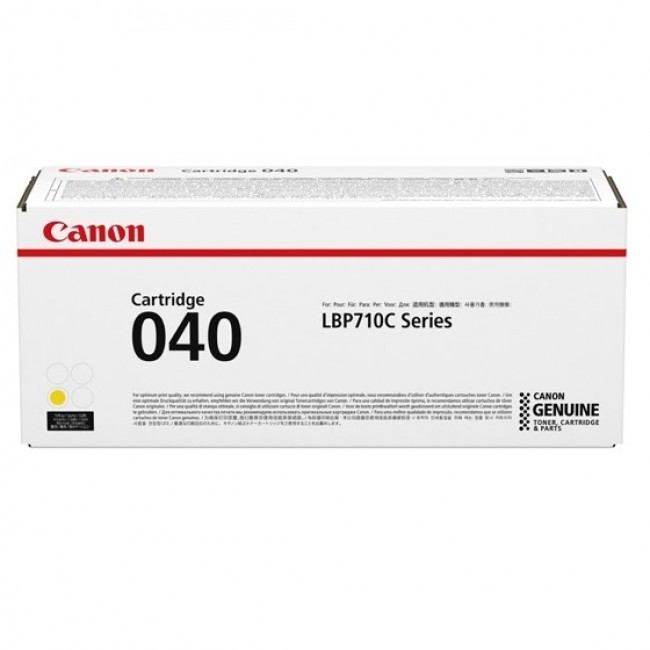 Canon 040 toner cartridge 1 pc(s) Original Yellow Canon 040 toner cartridge 1 pc(s) Original Yellow