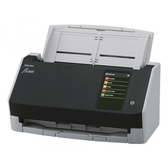 Ricoh fi-8040 ADF + Manual feed scanner 600 x 600 DPI A4 Black, Grey