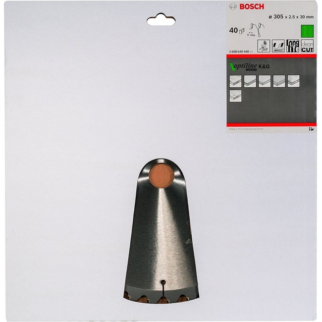 Bosch Optiline Wood Circular Saw Blades