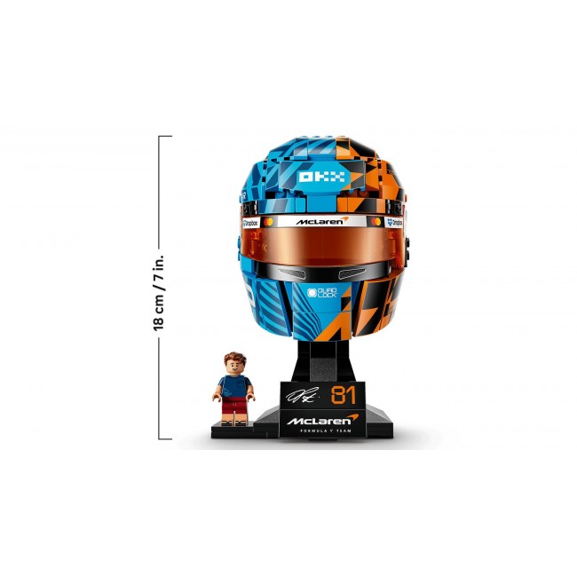 LEGO EDITIONS 43017 McLaren Mastercard F1 Team Oscar Piastri Helmet