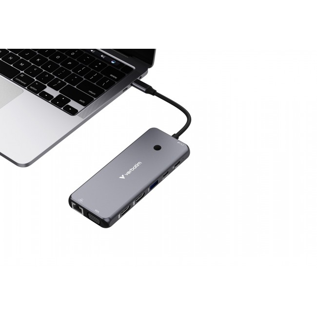 Verbatim CMH-14 USB Type-C 5000 Mbit/s Silver Verbatim CMH-14 USB Type-C 5000 Mbit/s Silver
