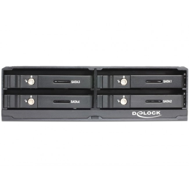 DeLOCK 47220 drive bay panel Black
