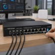 Esperanza ENS106 10-port Poe Switch 10/100 96W Esperanza ENS106 10-port Poe Switch 10/100 96W