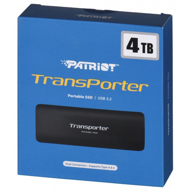 Patriot Memory Transporter 4 TB Black